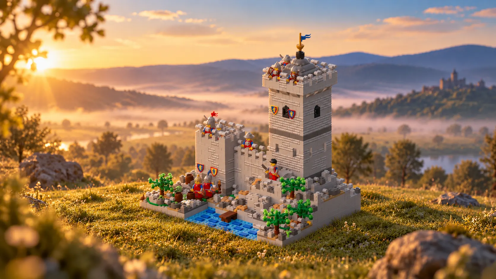 The Lion's Watch, photographed
