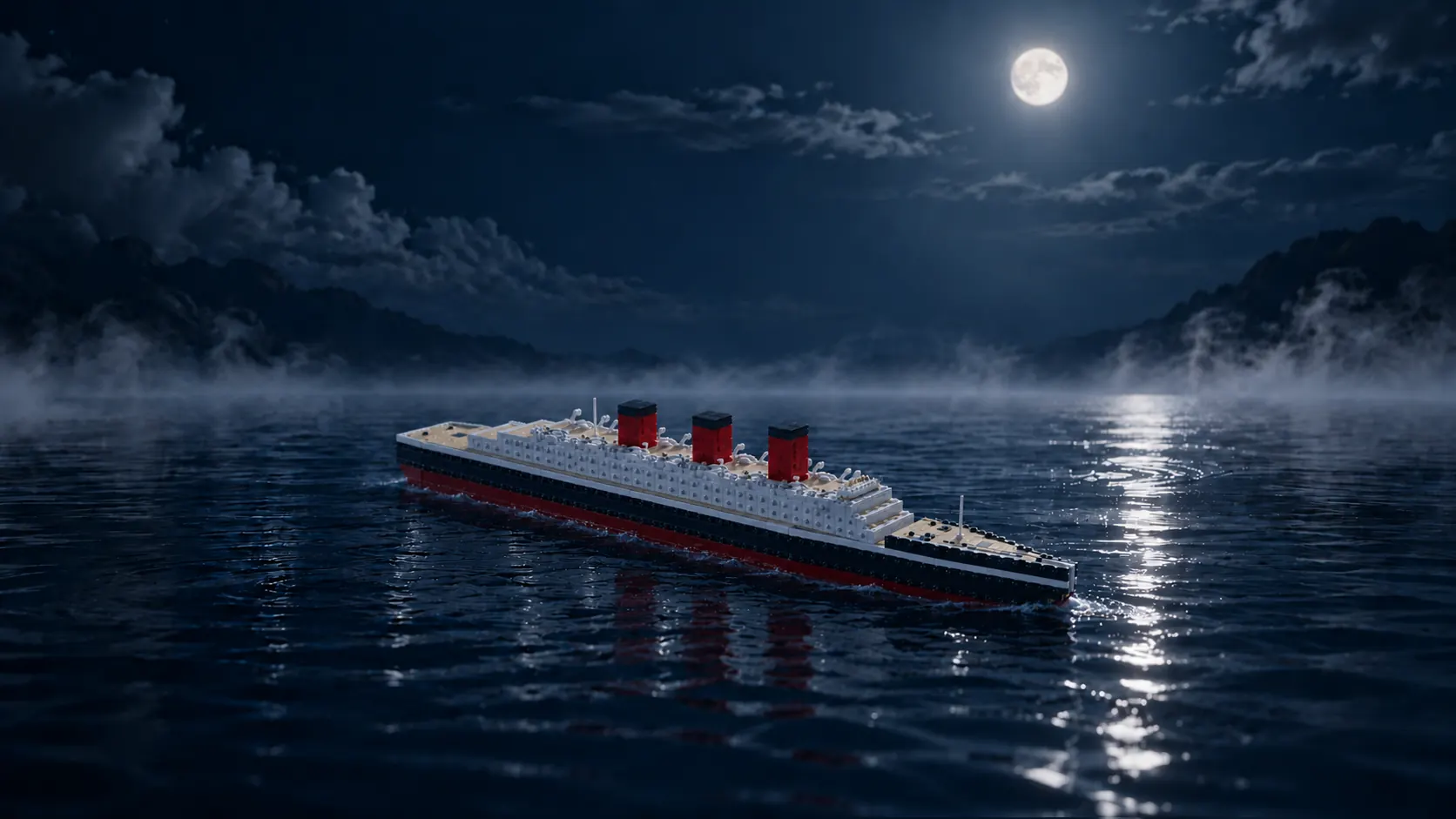 SS Normandie, photographed